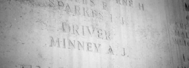 Driver A J Minney Memorial, Chatby, Egypt